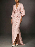 Women's Elegant V-neck Dress