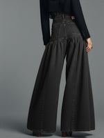 Jeans casual a gamba larga