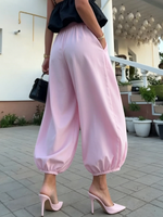 Vintage-style Elegant Balloon Pants