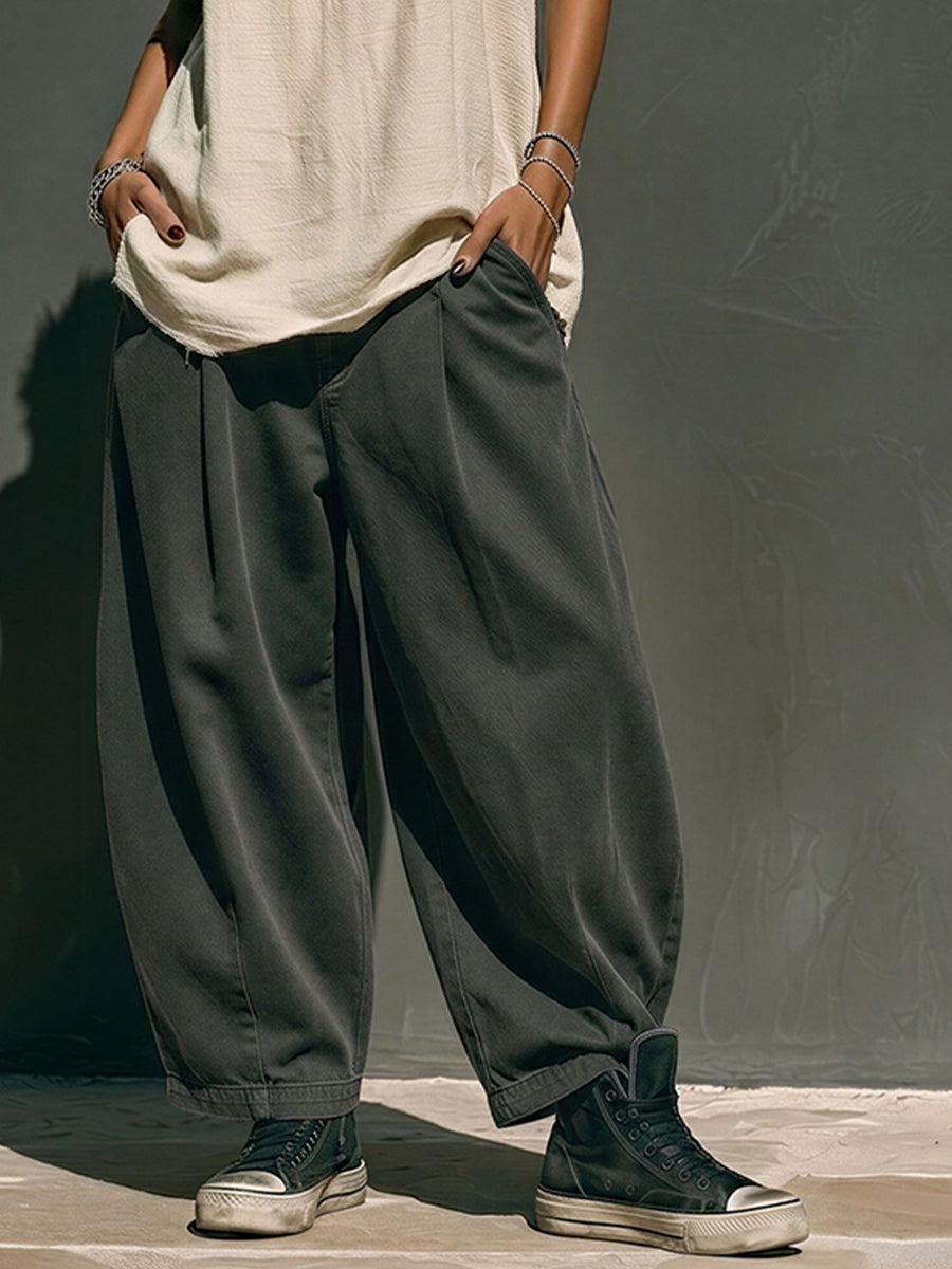 Tank Top & Baggy Pants Casual Set