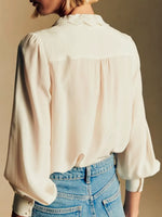 Women's Vintage Ruffled Shirt