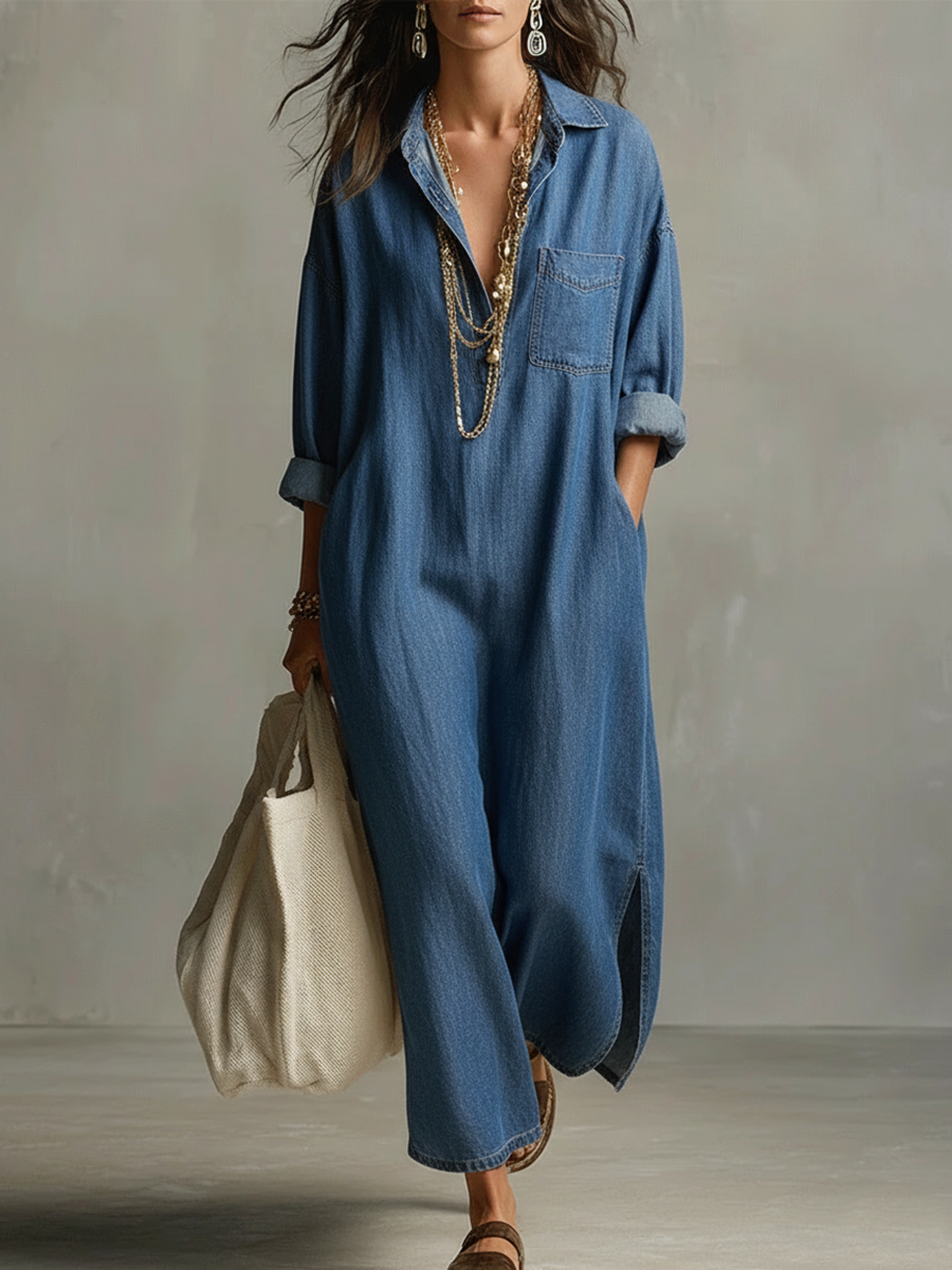 Abito da donna comodo e casual in denim