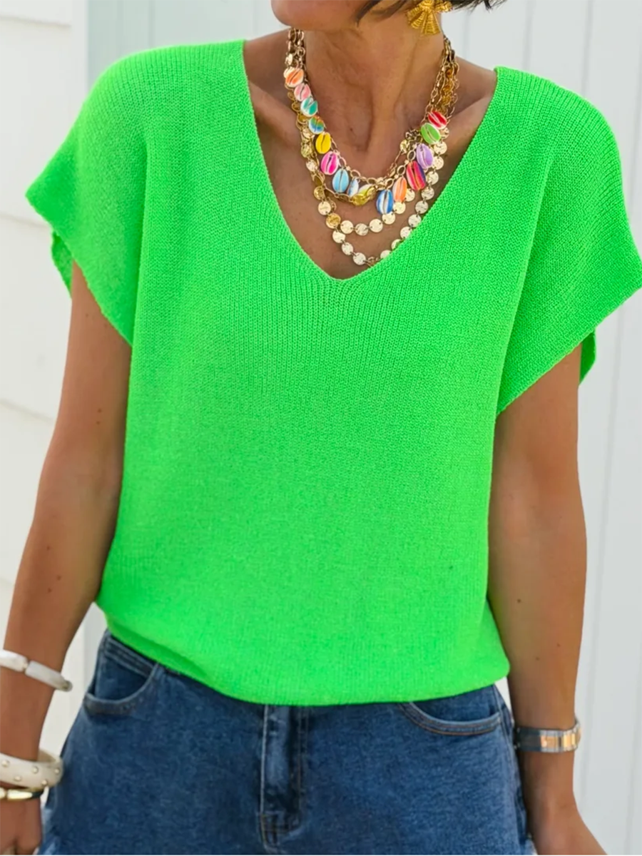 Sexy Boho Stand-collar Slim-fit Top